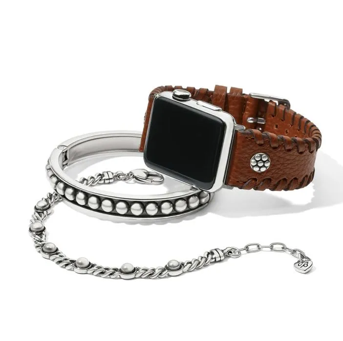 Harlow Laced Bourbon Watch Band