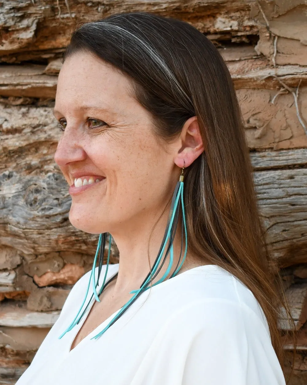 Haven Leather Earrings