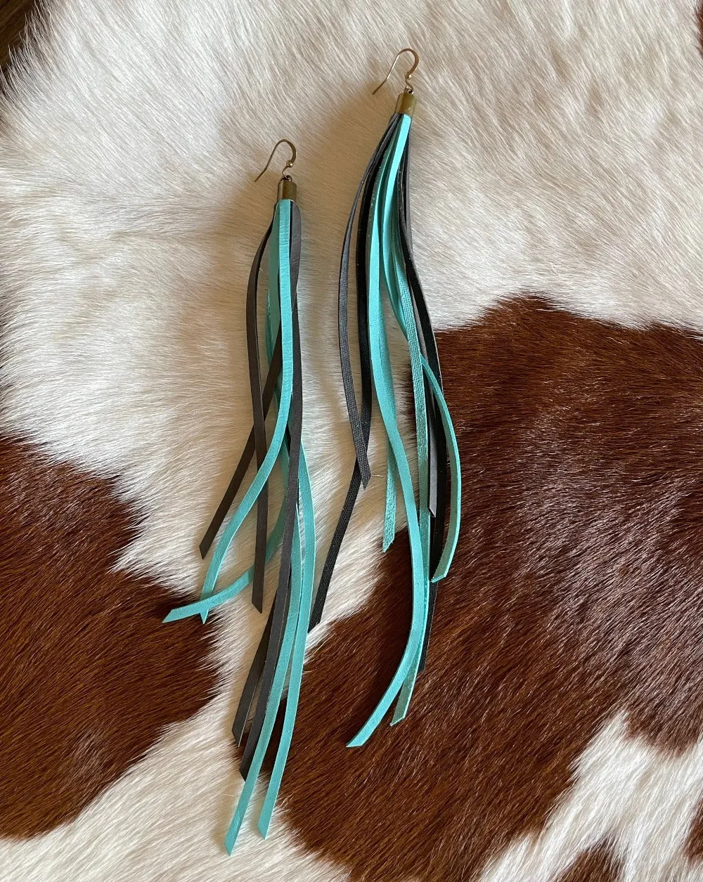 Haven Leather Earrings
