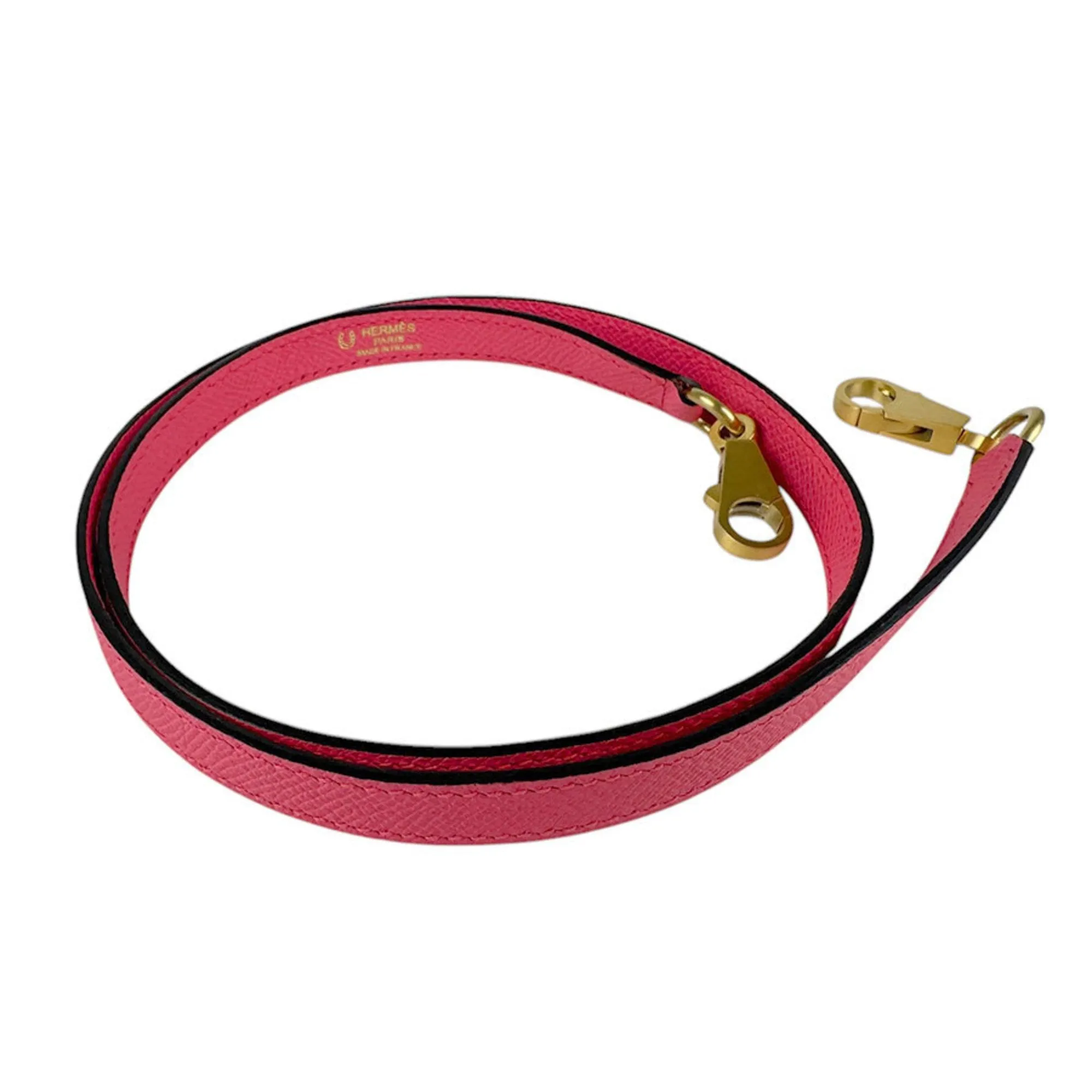 Hermès -- Pink Leather Jewelry