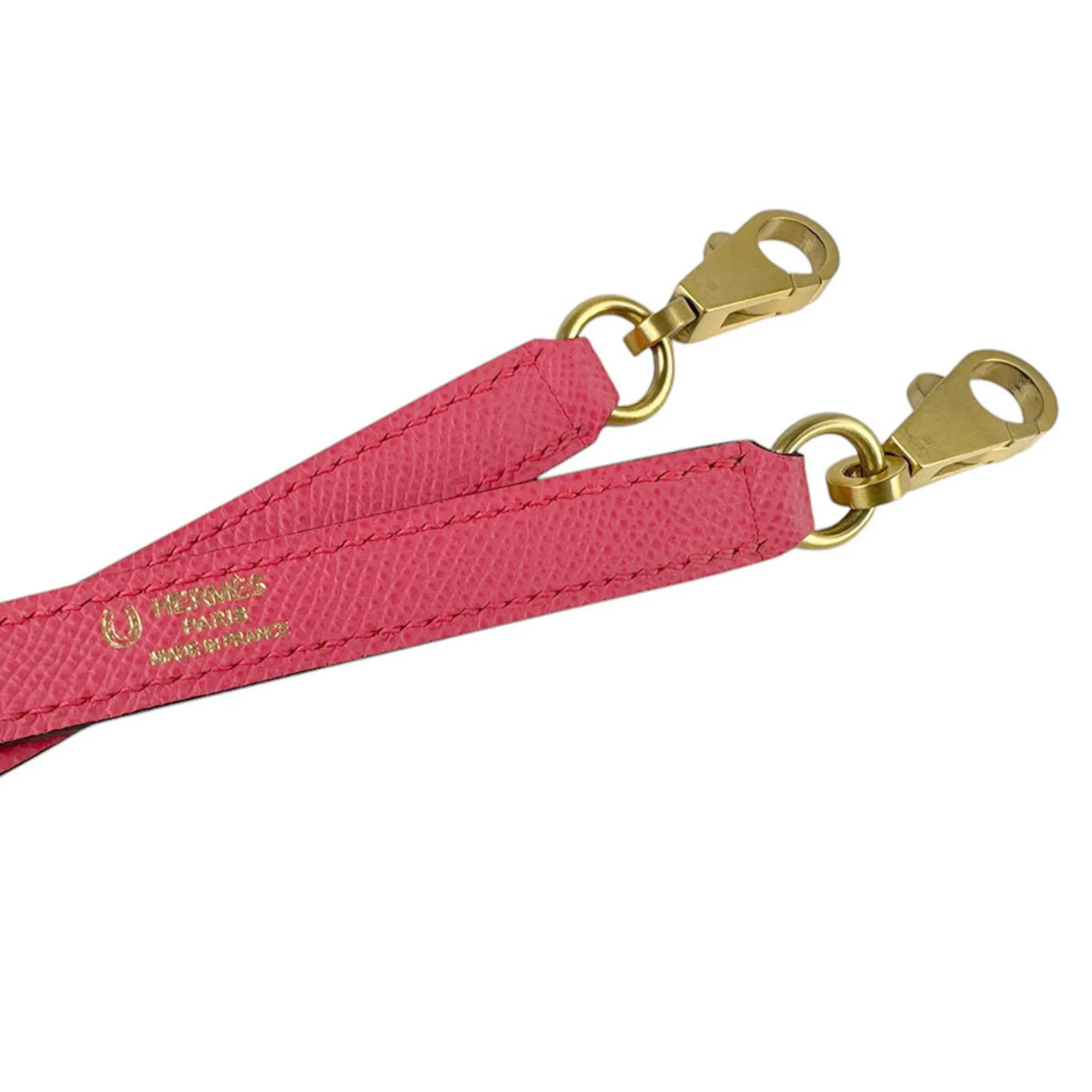 Hermès -- Pink Leather Jewelry