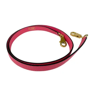 Hermès -- Pink Leather Jewelry