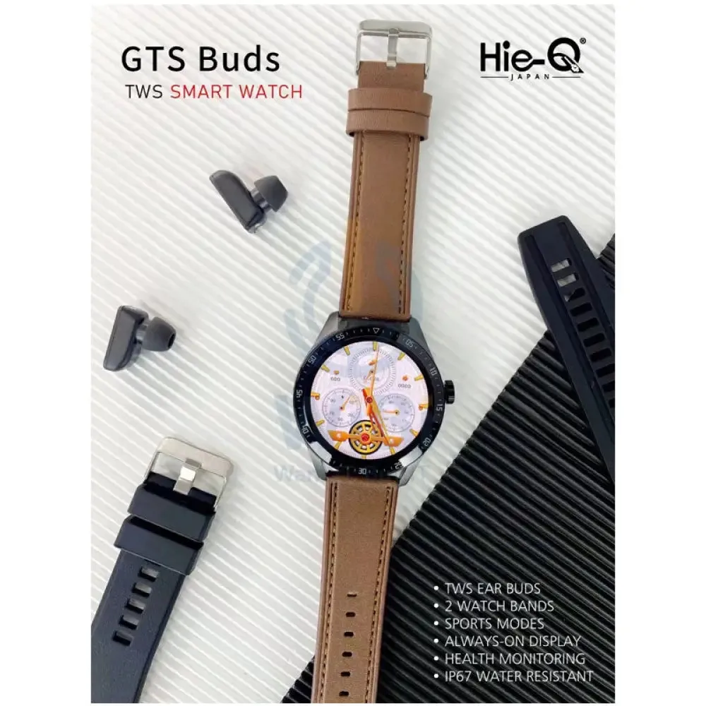 Hie-Q GTS Buds Watch - IPS Amoled / Bluetooth