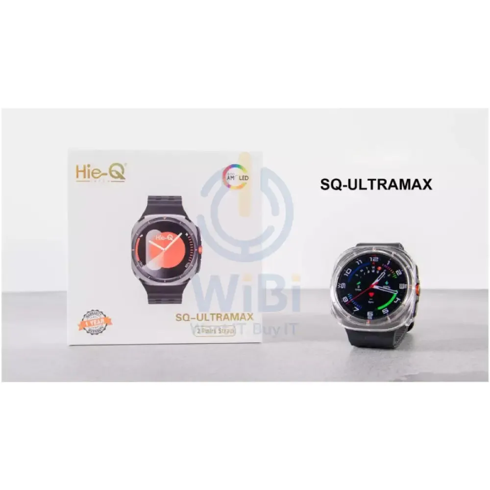 Hie-Q SQ-ULTRAMAX Smart Watch - 2 Pair Straps