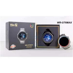 Hie-Q WR-GT6 Max Smart Watch - 3 Pair Straps