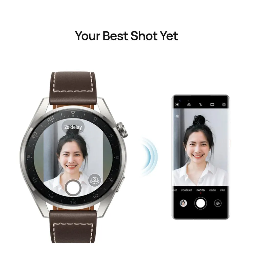 Huawei Watch 3 Pro GLL-AL01 (48mm - GPS) Titanium Gray Case With Titanium Strap
