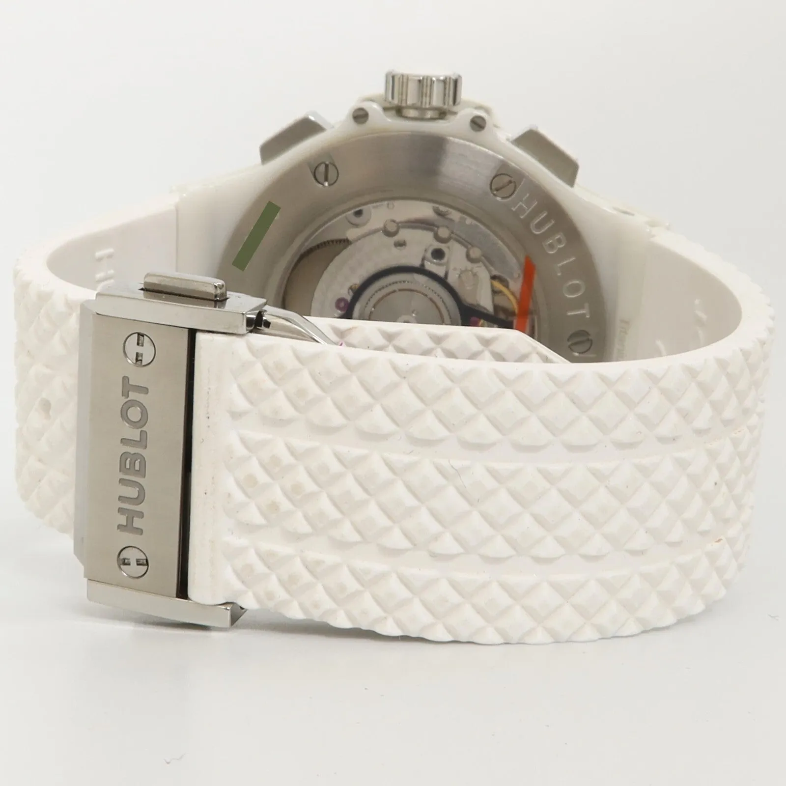 Hublot Big Bang White Ceramic Factory Diamond Bzl Automatic 342.HX.2010.RW.1104