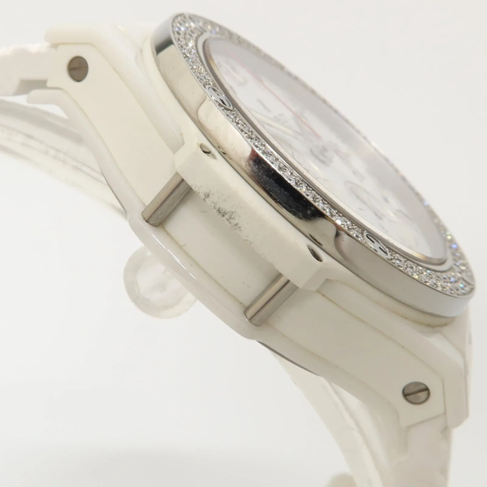 Hublot Big Bang White Ceramic Factory Diamond Bzl Automatic 342.HX.2010.RW.1104