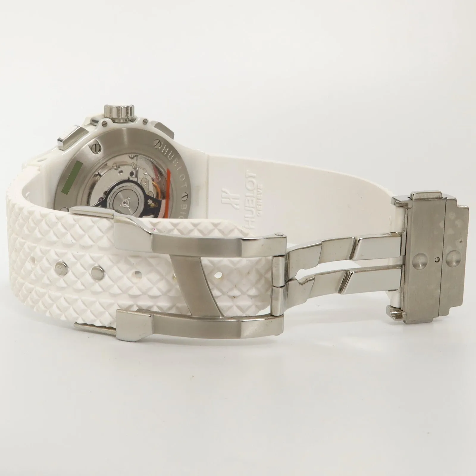 Hublot Big Bang White Ceramic Factory Diamond Bzl Automatic 342.HX.2010.RW.1104