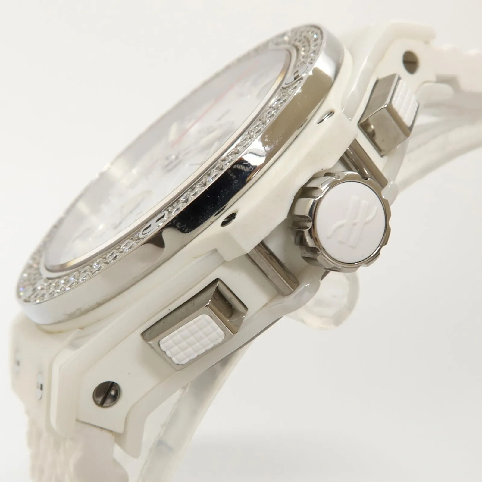 Hublot Big Bang White Ceramic Factory Diamond Bzl Automatic 342.HX.2010.RW.1104