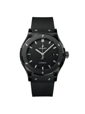 Hublot Classic Fusion Black Magic, 42mm with Black Rubber Strap