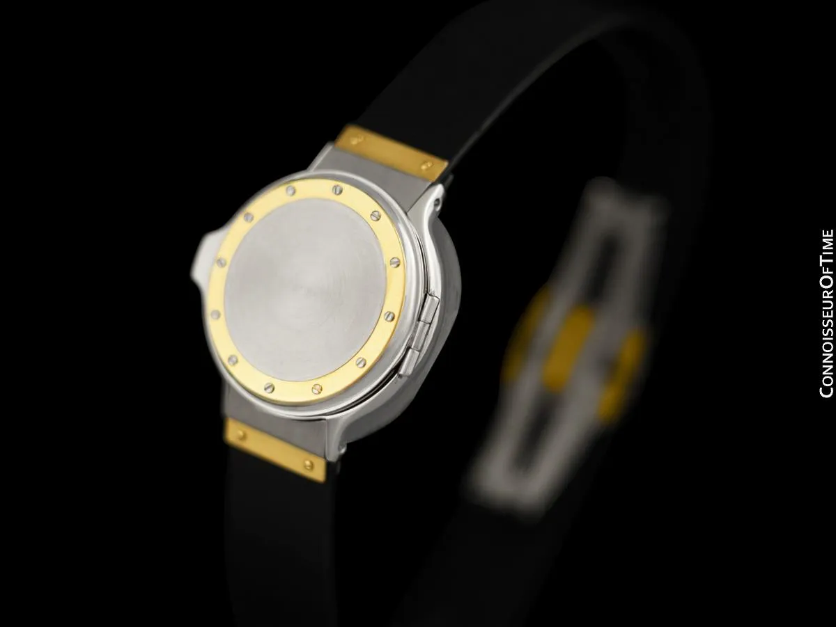 Hublot MDM Couvercle Ladies Covered Flip Top Lid Watch - Stainless Steel & 18K Gold