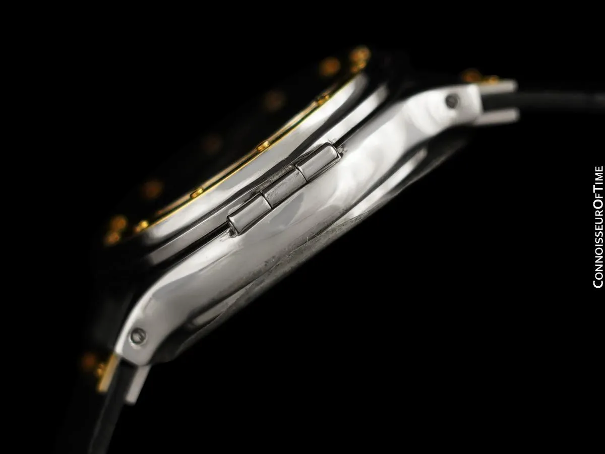 Hublot MDM Couvercle Ladies Covered Flip Top Lid Watch - Stainless Steel & 18K Gold