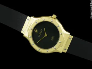 Hublot MDM Ladies Luxury Watch - 18K Gold