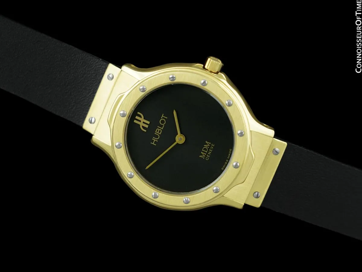Hublot MDM Ladies Luxury Watch - 18K Gold