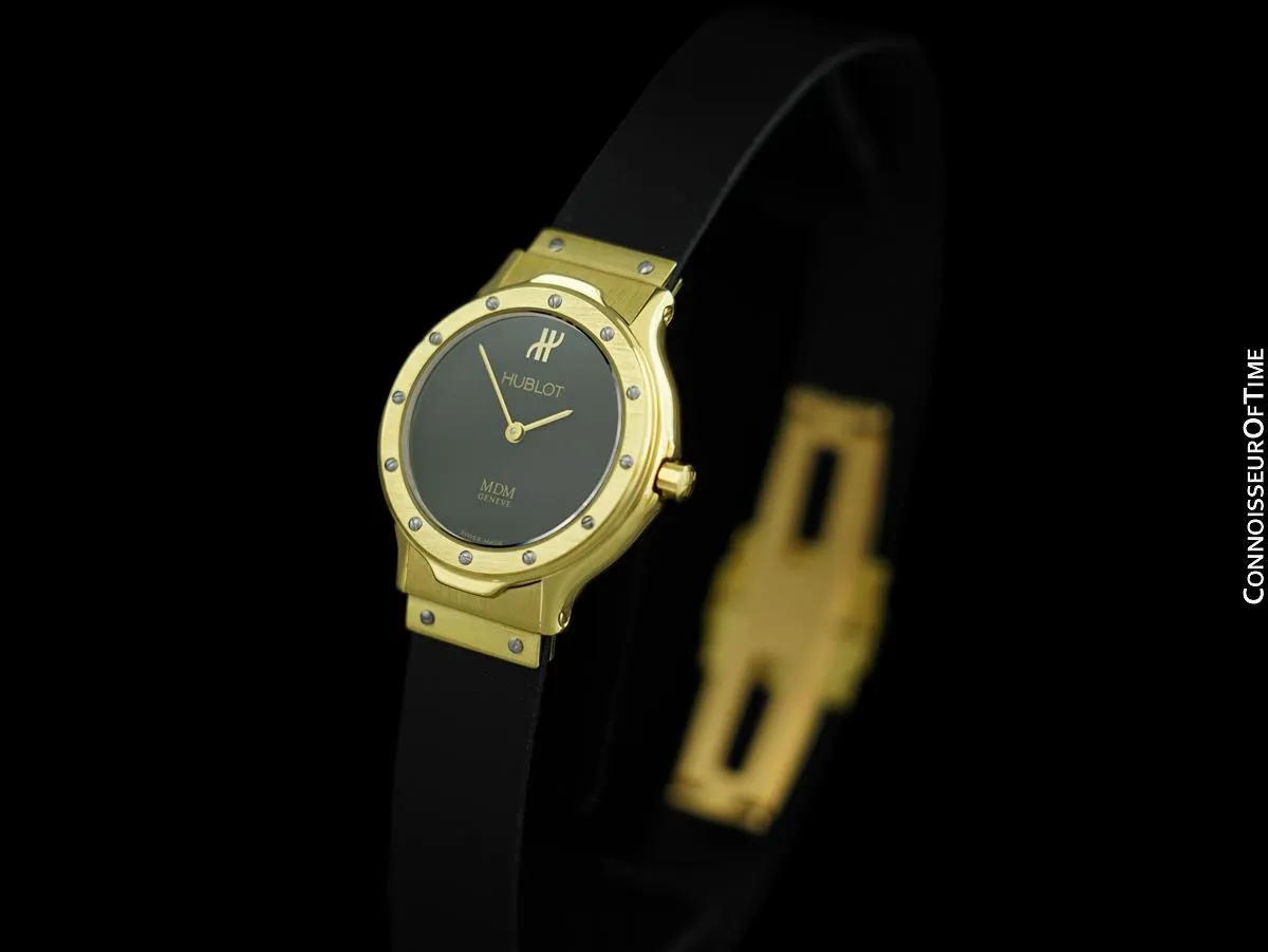 Hublot MDM Ladies Luxury Watch - 18K Gold