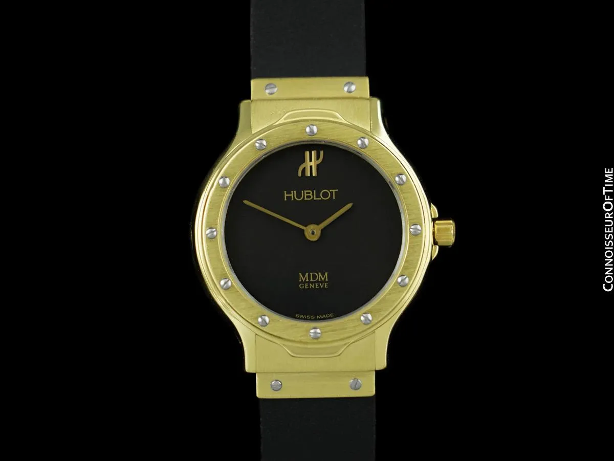 Hublot MDM Ladies Luxury Watch - 18K Gold