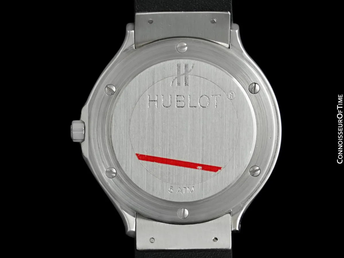 Hublot MDM Mens Midsize Watch with Date - Stainless Steel