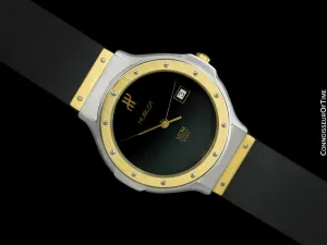 Hublot MDM Two-Tone Midsize Mens Watch - Stainless Steel & 18K Gold