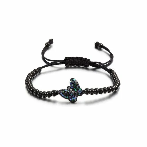 Hypoallergenic Butterfly Bracelet - Non-Toxic Stainless Steel & Gold Plated