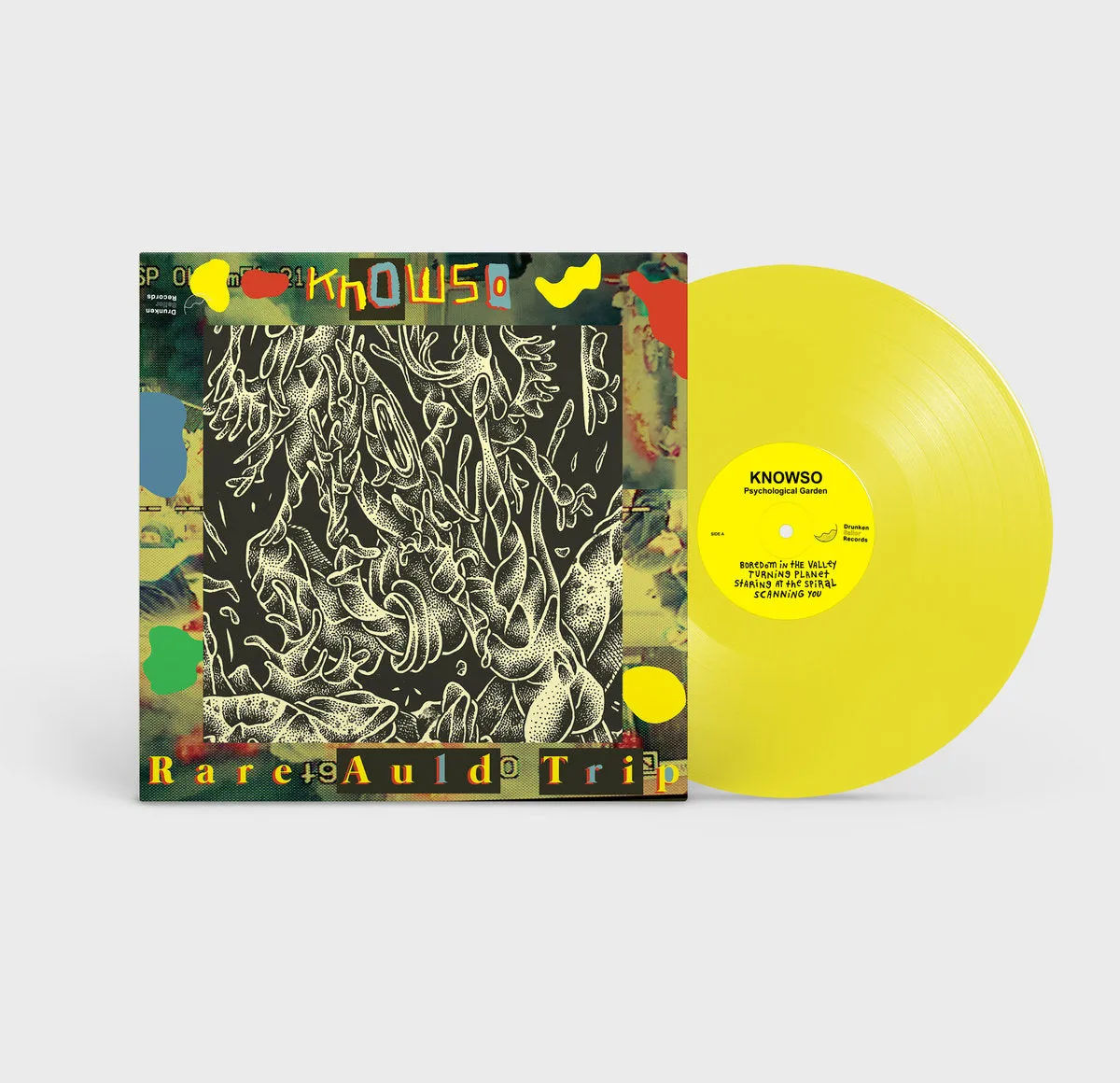 Knowso - Auld Trip/ Psychological Garden [IMPORT YELLOW VINYL] – New LP