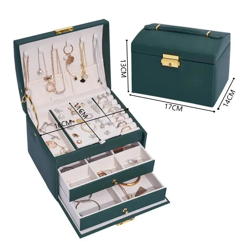 Large Capacity Jewelry Box for All Your Precious Items