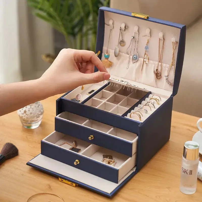 Large Capacity Jewelry Box for All Your Precious Items
