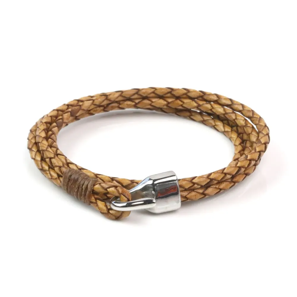 Leather Double Braided Hook