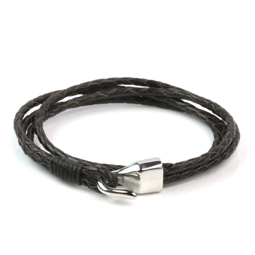 Leather Double Braided Hook