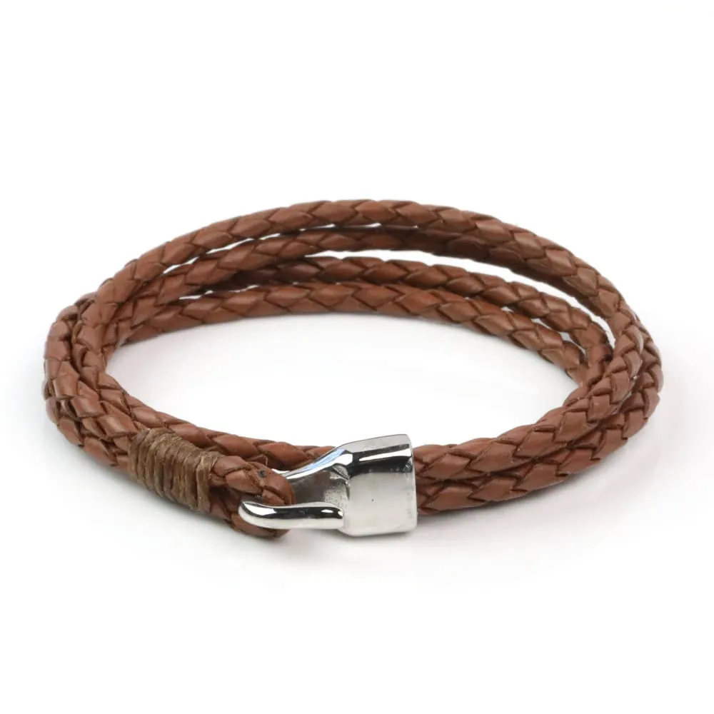 Leather Double Braided Hook