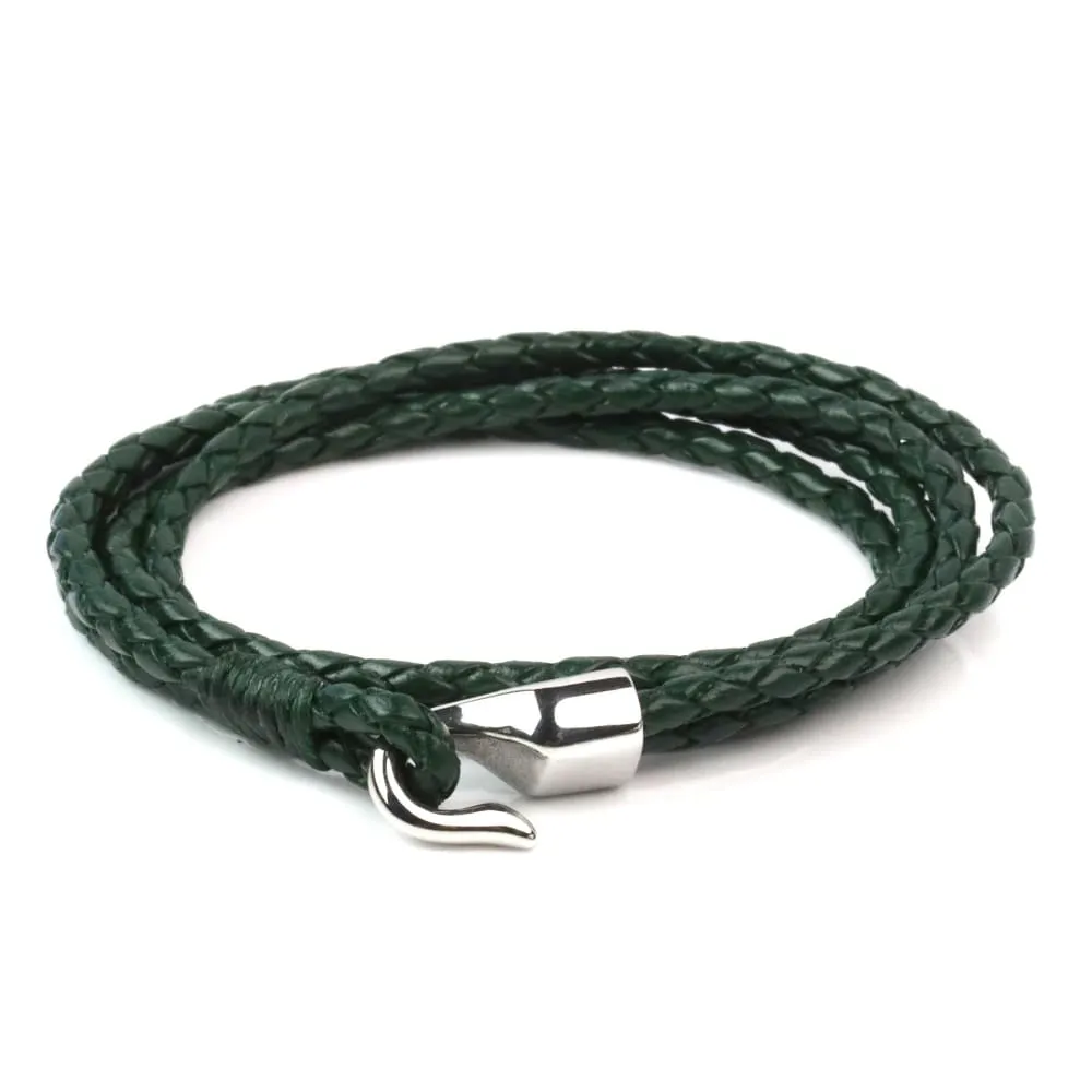 Leather Double Braided Hook