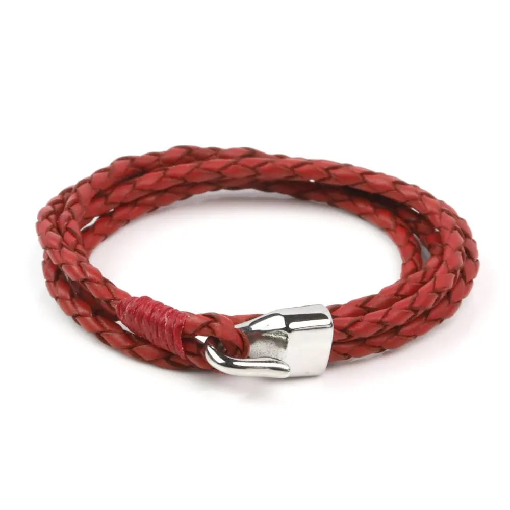 Leather Double Braided Hook