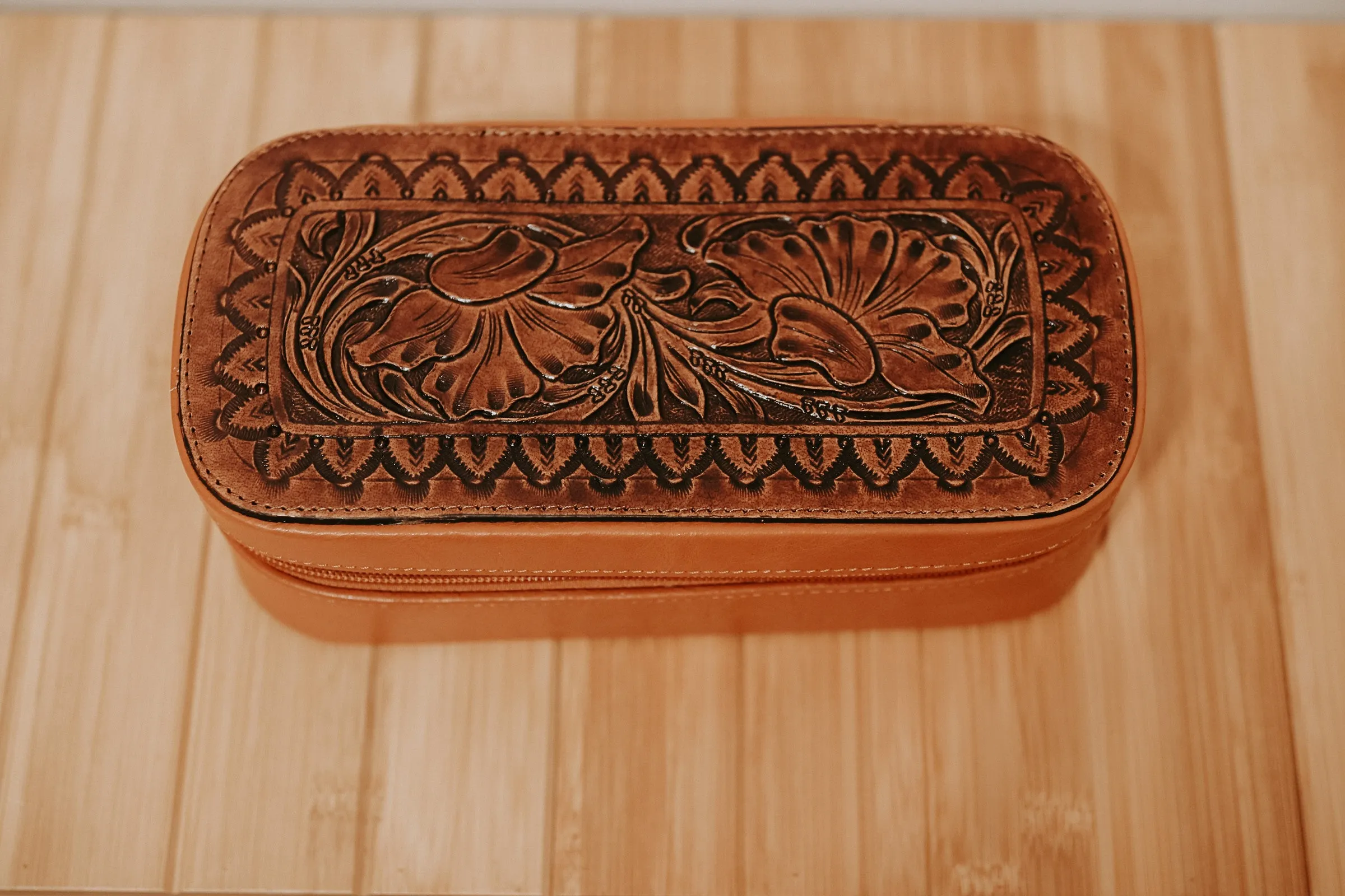 Leather Jewelry Box - Rectangle
