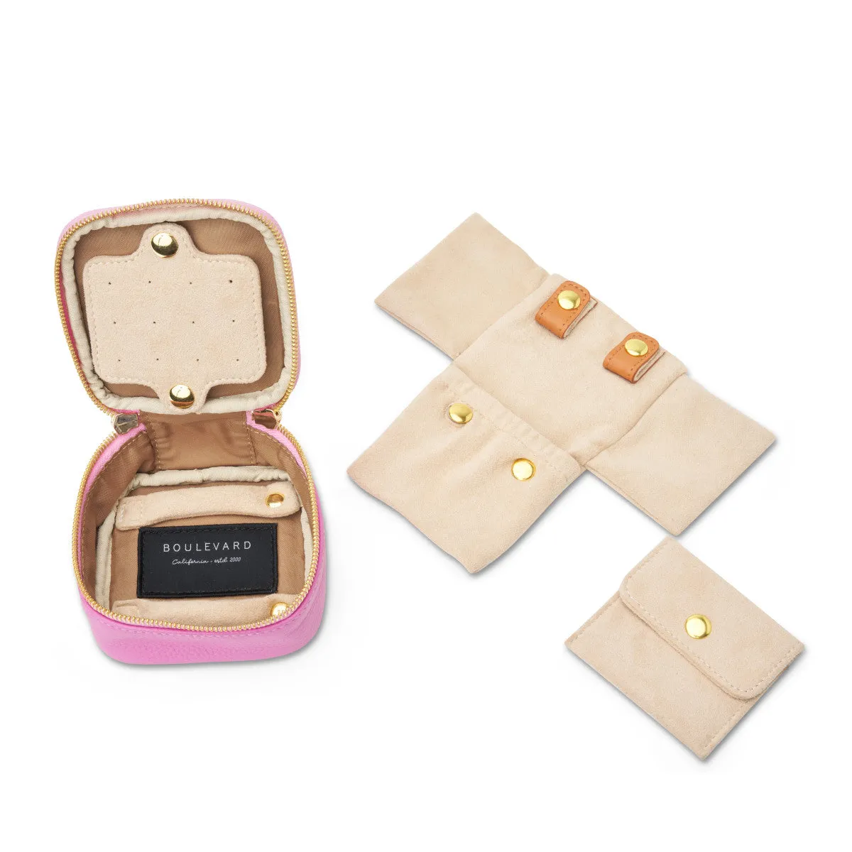 Leather Mini Jewelry Case