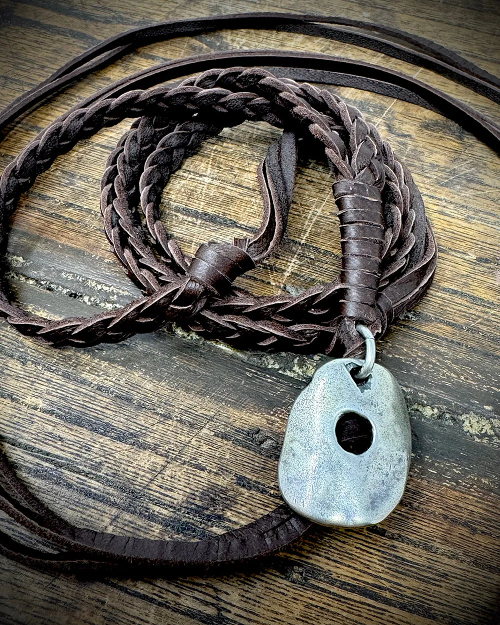 Leather Zen Necklace