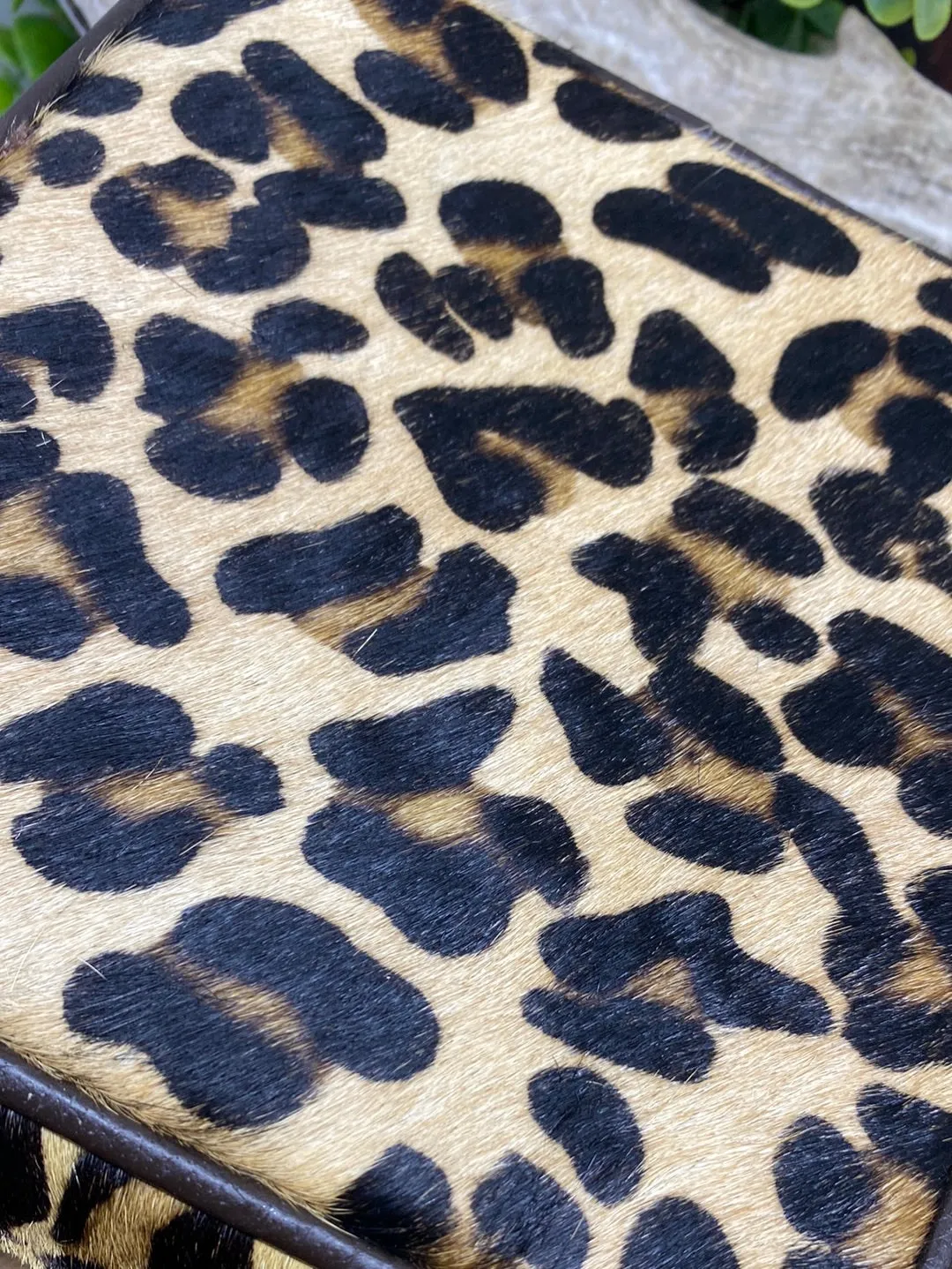 Leopard Cowhide Jewelry Box
