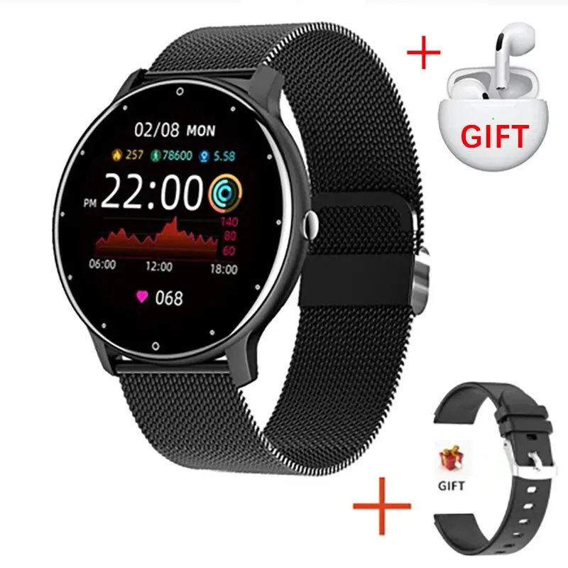 LIGE Men Smart Watch Real-time Activity Tracker