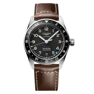 Longines Spirit Zulu Time Black GMT 39mm - L3.802.4.53.2