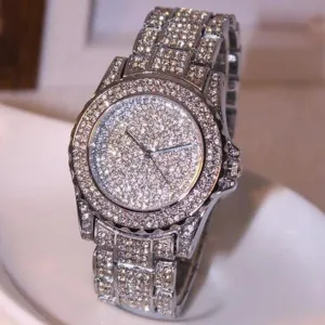 Luxury Ladies Rhinestone Watch