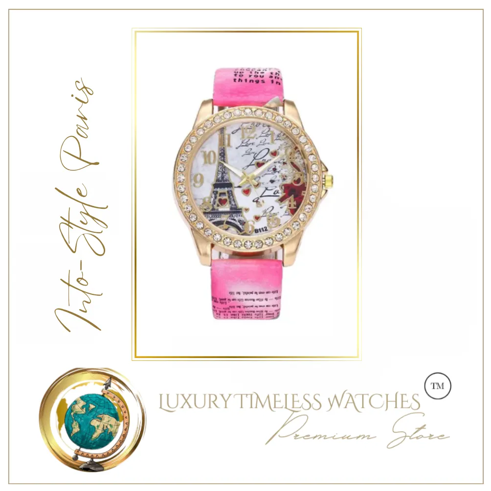 Luxury Stylish Paris Quartz Watches