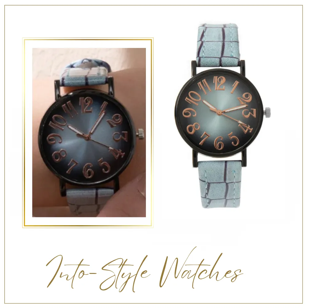 Luxury Stylish Quartz Watches Salmon