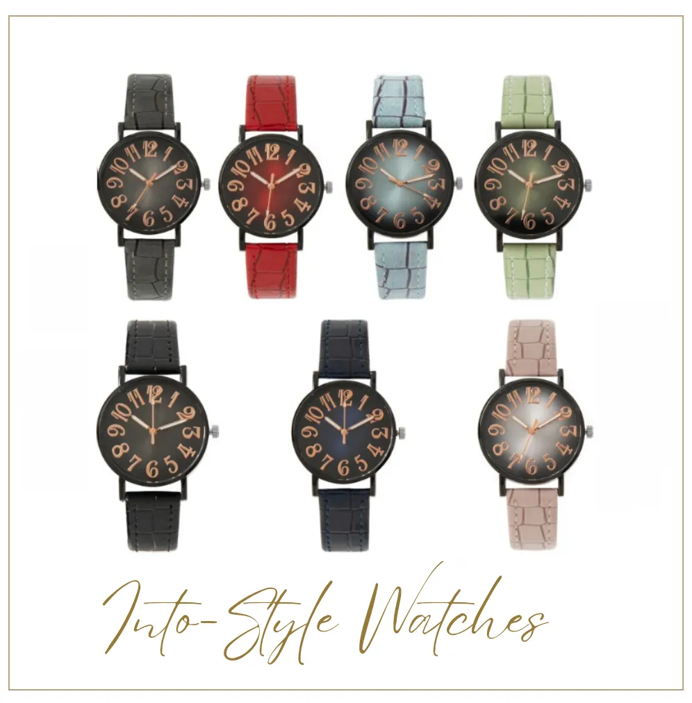 Luxury Stylish Quartz Watches Salmon