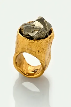 MARIE-ALEXANDRINE YVERNAULT | BAGUE PY I PYRITE RING
