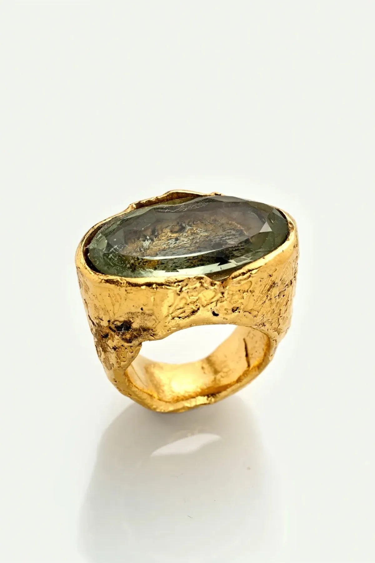 MARIE-ALEXANDRINE YVERNAULT | NAIADE GREEN AMETHYST RING