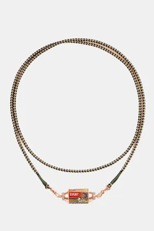MARIE LICHTENBERG | 18K ROSE GOLD BLUNT BOX NECKLACE