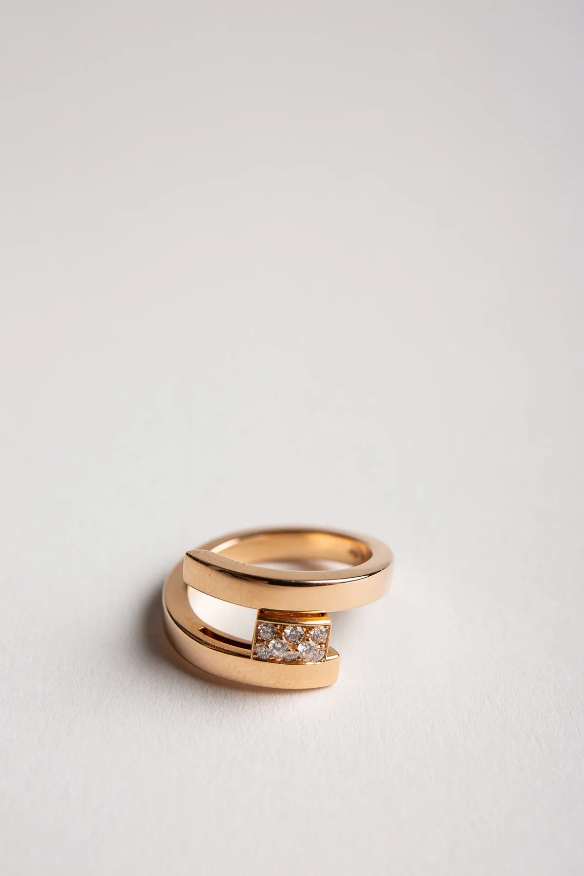 MATTIA CIELO | DIAMOND SLIDE RING