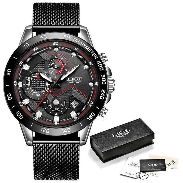 MEN'S TOP BRAND LUXURY QUARTZ WRIST WATCH