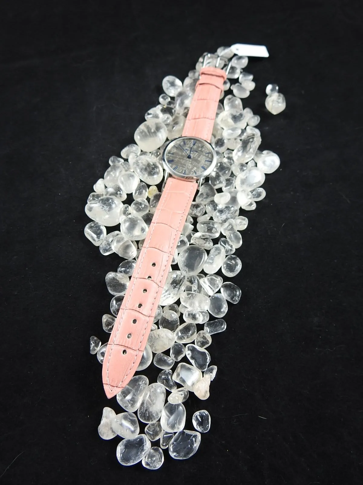 Meteorite & White Sapphire Watch