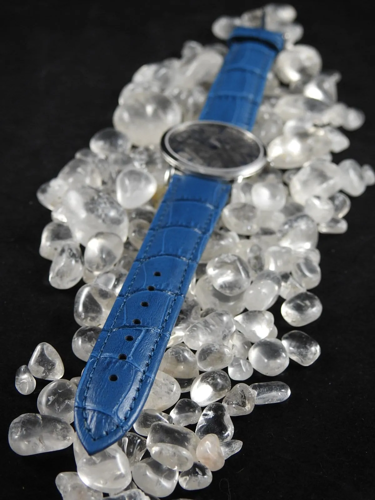 Meteorite & White Sapphire Watch