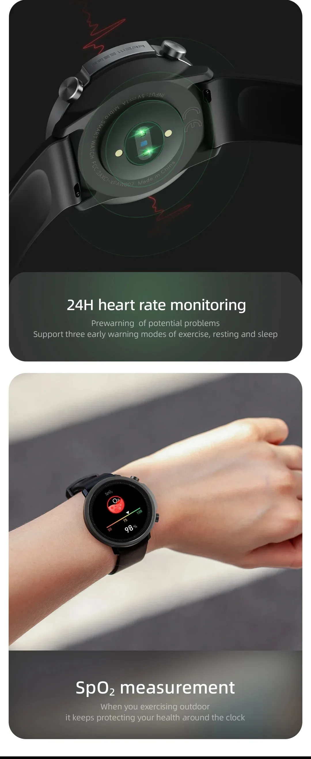 MIBRO Watch A1 1.28" HD Display Sport Smart Watch